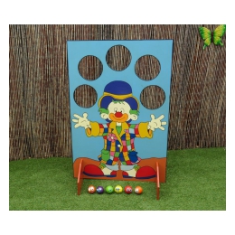 Bal gooien Clown