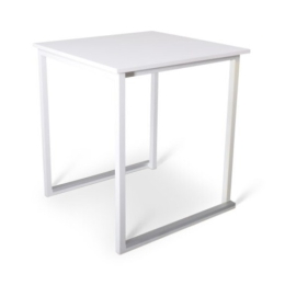 Terrastafel Times Square wit 70x70cm