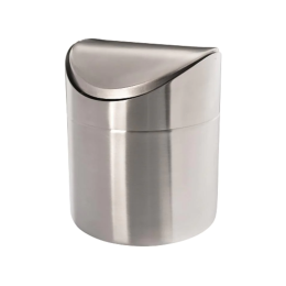 Tafel afvalbakje RVS