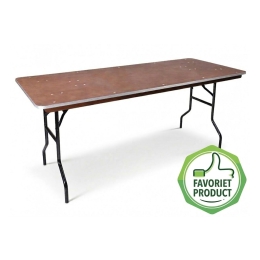 Tafel 183x76cm (6 pers)