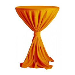 Statafelrok met strik oranje