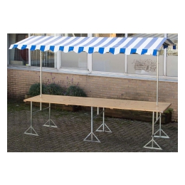 Marktkraam 300x80cm