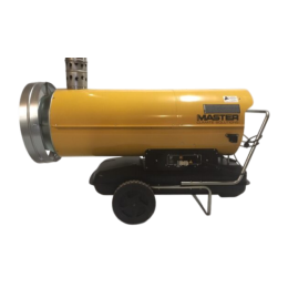 Externe heteluchtkachel met thermostaat 81kw