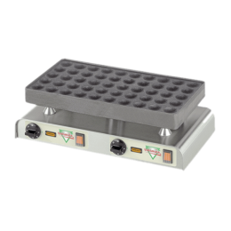 Poffertjesplaat 50 dops (2200 Watt)